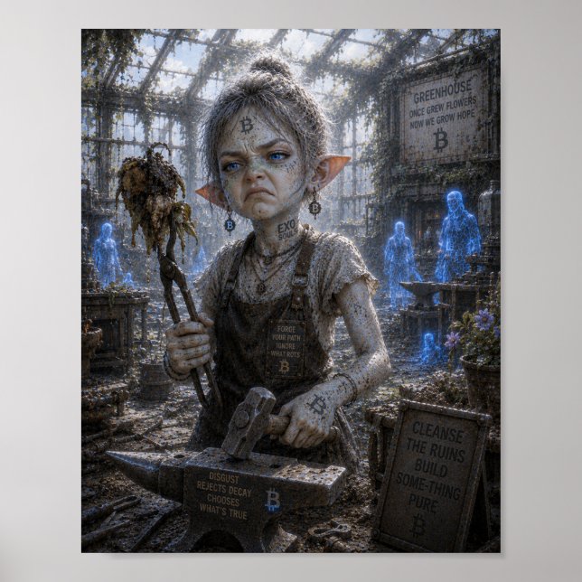 Disgust / Blacksmith / Greenhouse Poster (Front)