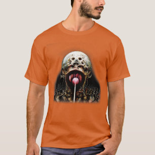 Disgusting Nightmare Skeletal Creature Consumes Ca T-Shirt