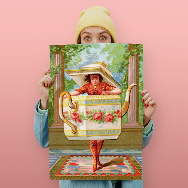 Dish Darlings Tea Time Art Print (Creator Uploaded)