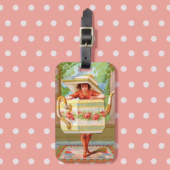 Dish Darlings Tea Time Luggage Tag (Creator Uploaded)