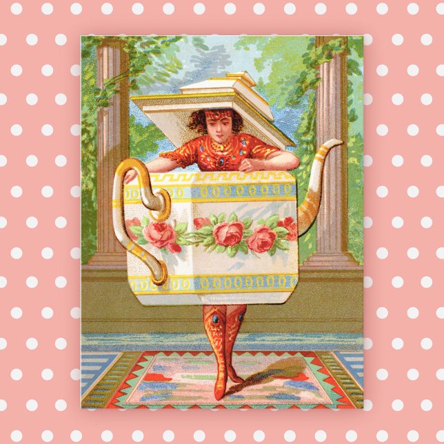 Dish Darlings Tea Time Postcard (Creator Uploaded)
