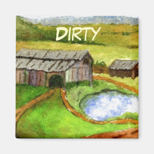 Dish Washer Status Magnet