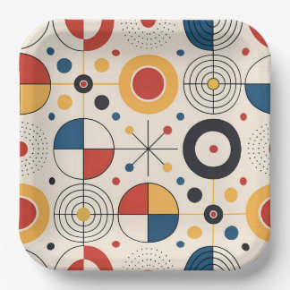 Dishes geometric design