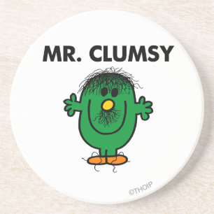 Dishevelled Mr. Clumsy Coaster