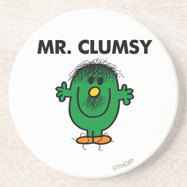 Dishevelled Mr. Clumsy Coaster (Front)