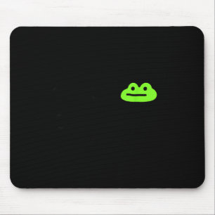 Dishonest Frog Behave No Frog Funny Cute Frog Love Mouse Pad