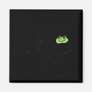 Dishonest Frog Funny Frog Meme Behave No Cartoon D Magnet