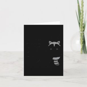 Dishonest Raccoon Funny Raccoon Meme Behave No Car Card