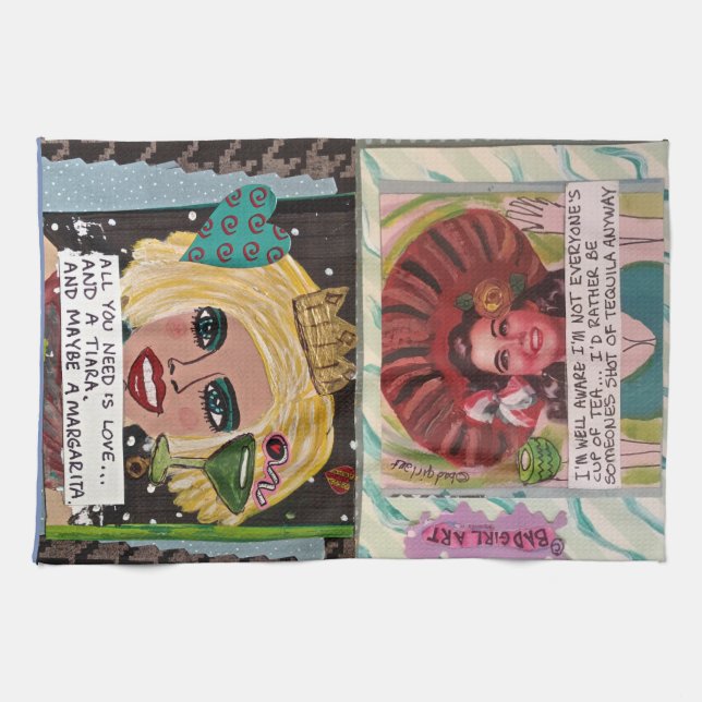 Dishtowel Tea Towel (Horizontal)