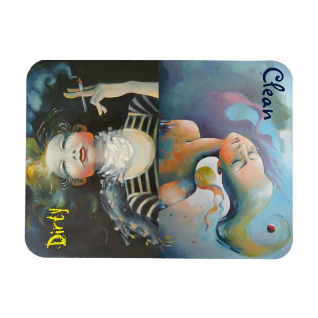 Dishwasher - Clean/Dirty indicator Magnet (Horizontal)