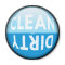 Dishwasher Clean or Dirty Sign