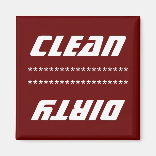 Dishwasher Magnet (Front)