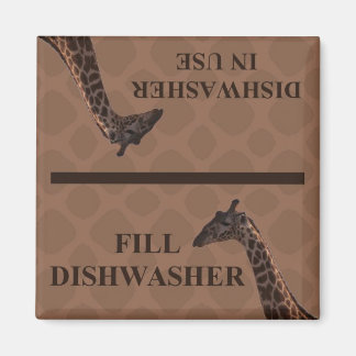 Dishwasher Magnet - Giraffe