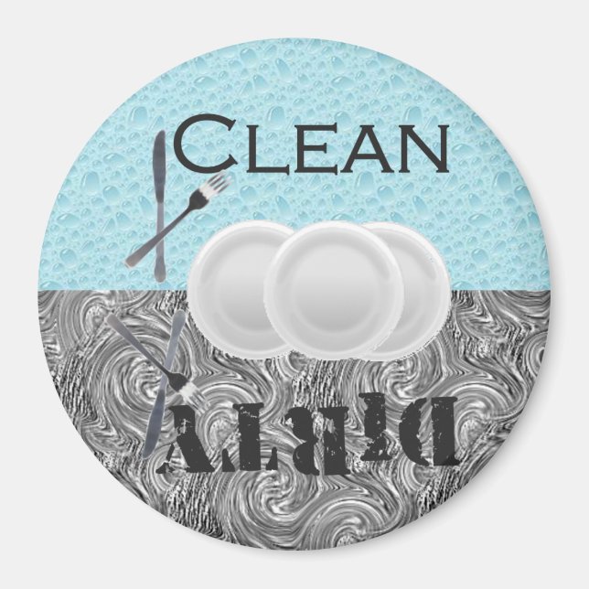 Dishwasher Suds Magnet (Front)