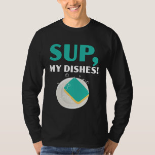 Dishwashing Job Profession Restaurant Employee Dis T-Shirt