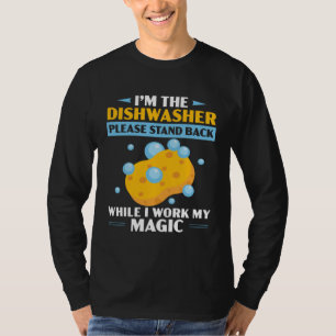 Dishwashing Job Profession Restaurant Employee Dis T-Shirt