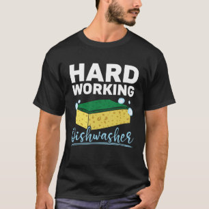 Dishwashing Job Profession Restaurant Employee Dis T-Shirt