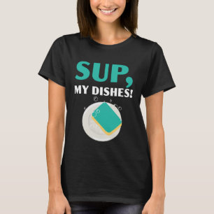 Dishwashing Job Profession Restaurant Employee Dis T-Shirt