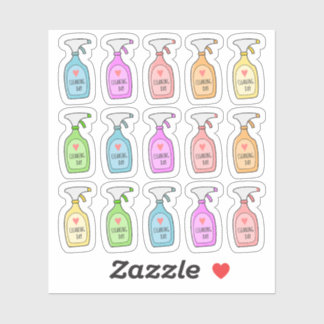 Disinfectant Spray Cleaning Time Chores Planner