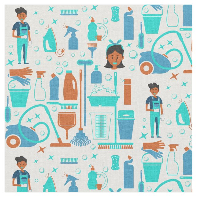 Disinfection. Cleaning. Soap. Cute. Antimicrobial Fabric (Close Up)