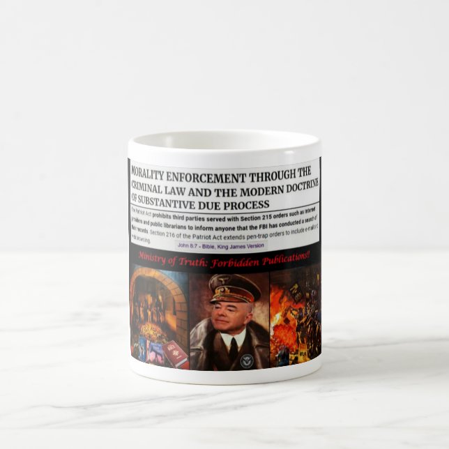 disinformation review board coffee mug (Center)