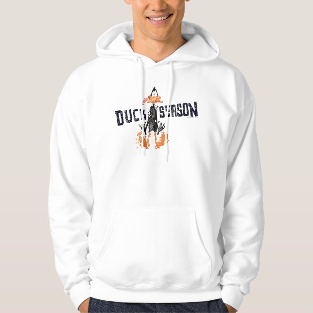 Disintegrated DAFFY DUCK™ "Duck Season" Hoodie (Front)