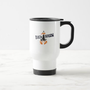 Disintegrated DAFFY DUCK™ "Duck Season" Travel Mug