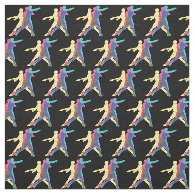 Disk Golf Driving sequence black fabric (Swatch)