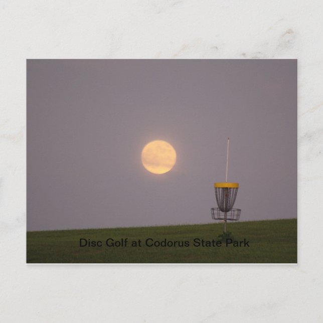 Disk Golf Postcard (Front)