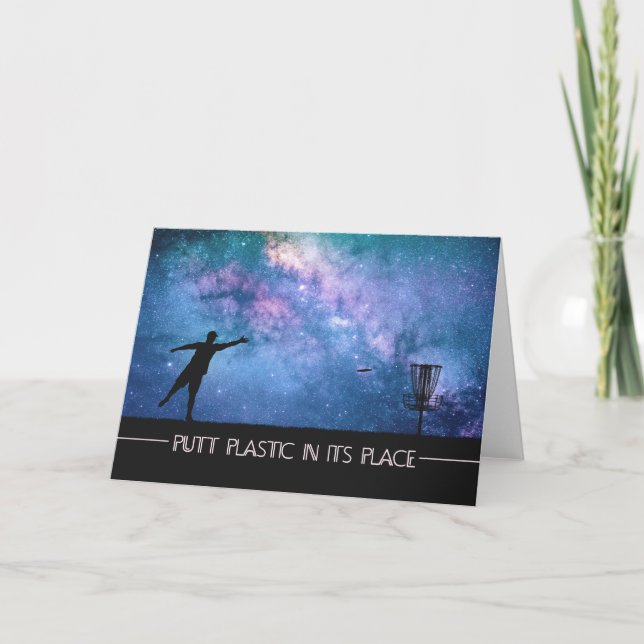 Disk Golf Stars Card (Front)