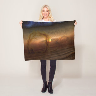 Disks Of Planet-Forming Material Circling Stars. Fleece Blanket