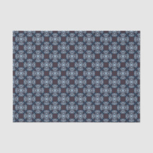 Dismal Midnight Prairie Western Gothic Floral Tissue Paper
