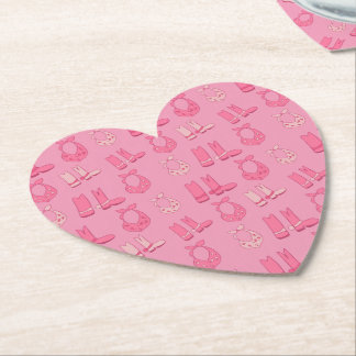 Dismal Pink Heart Coaster Cowboy Boots Bandanas