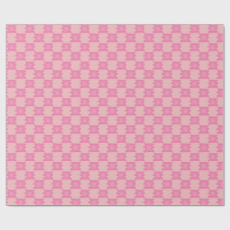 Dismal Pink Wild West Blanket Pattern Soft Boho Wrapping Paper
