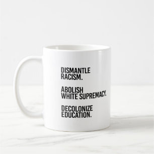 Dismantle Abolish Decolonise Coffee Mug