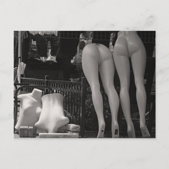 Dismantled Mannequins Postcard (Front)