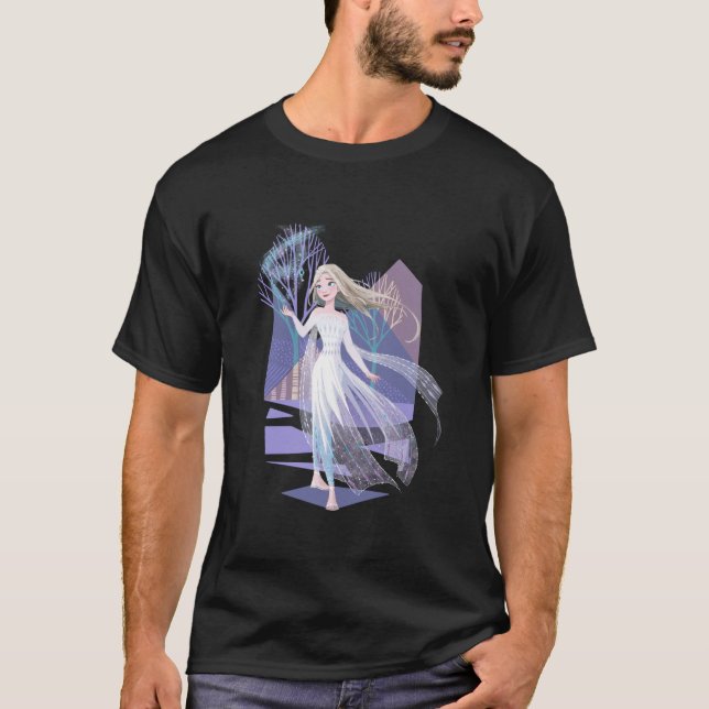 Disney Frozen 2 Snow Queen Elsa  T-Shirt (Front)