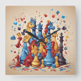 Disney-Inspired Wall Clocks: Fusion of Classic Boa Square Wall Clock