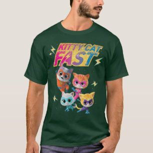 Disney Junior SuperKitties Full Team Kitty Cat Fas T-Shirt