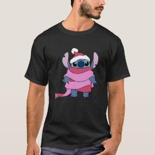 Disney Lilo & Stitch Christmas Wrap in Scarf Adora T-Shirt