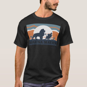 Disney Lion King Retro Hakuna Matata Trio Silhouet T-Shirt