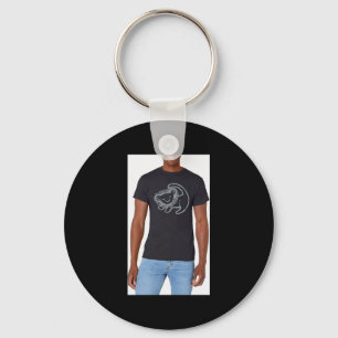 Disney Lion King Simba Cave Paintint Graphic Shirt Key Ring