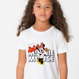 Disney Minnie Mouse Graphics and Minnie Mouse Mono T-Shirt