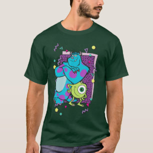 Disney Pixar Monsters Inc Mike And Sully 90s Style T-Shirt