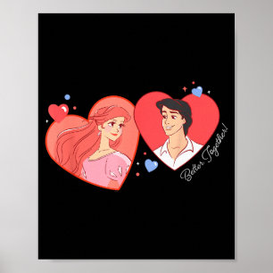 Disney Princess Ariel &amp; Eric Valentine’s Day B Poster