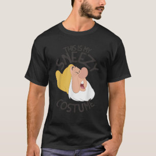 Disney Snow White This Is My Sneezy Costume Hallow T-Shirt