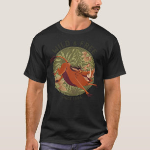 Disney The Lion King Timon Pumbaa Wild & Free Sinc T-Shirt