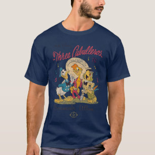 Disney The Three Caballeros Donald Duck Vintage Di T-Shirt