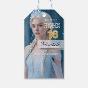 Disney's Frozen Elsa Birthday personalize name Gift Tags