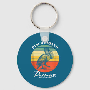 Disntled Pelican Funny Quote Tank Top Key Ring